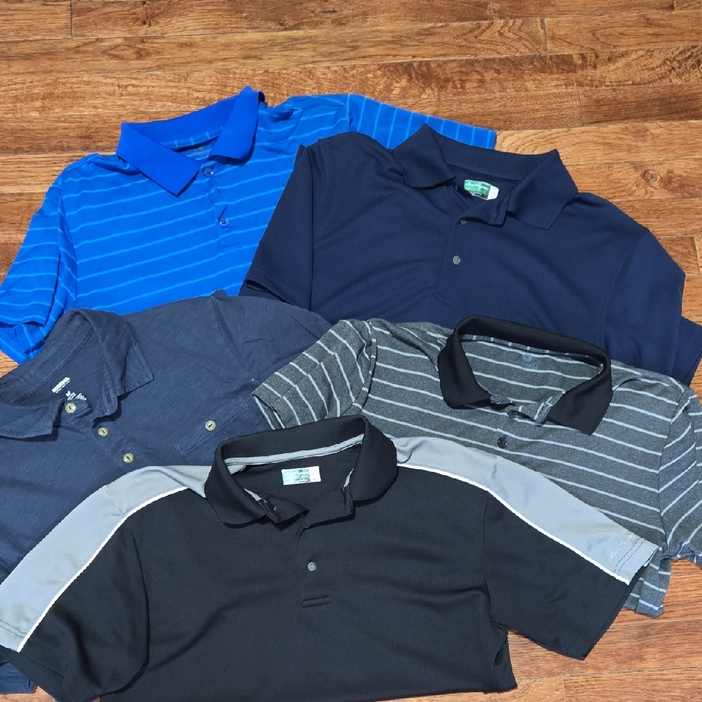 Hogan Performance Polo Shirts - Navy and Black
